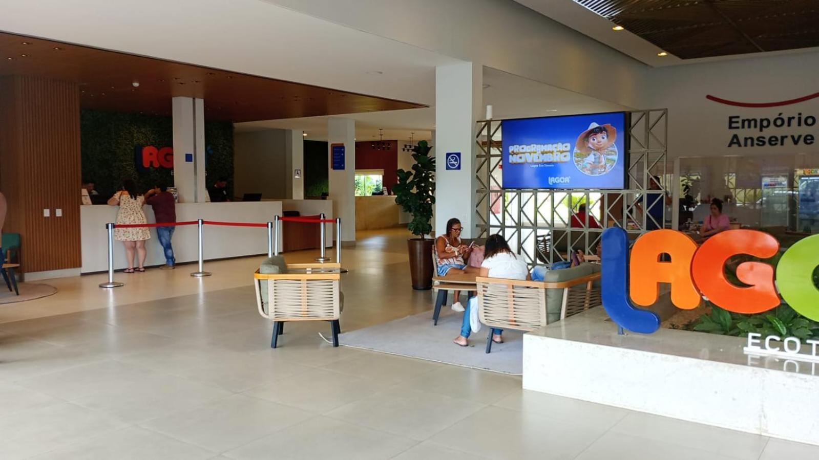 Apartamento Lagoa Eco Towers Star Temporada Caldas Novas
